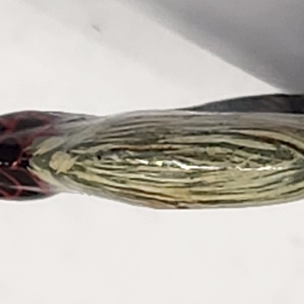 Vintage Hand Painted Hummingbird Letter Opener Laquered - Picture 10 of 12